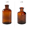 Amber Glass Bud Vase Decorating Kit - 24 Pc. Image 1