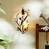 Amber Lilies Candle Wall Sconce 15" Tall Image 2