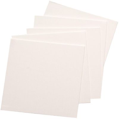 American Crafts Art Supply Basics Panel Pack Canvas 5/Pkg-8"X8" Image 1