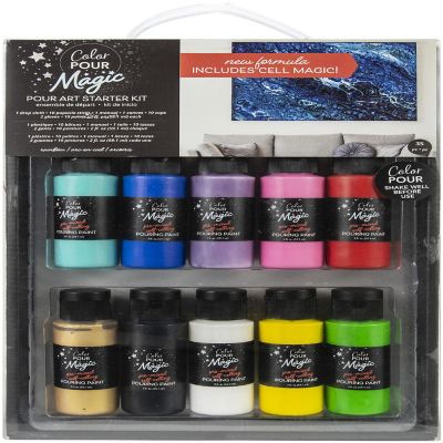 American Crafts Color Pour Magic Starter Kit 35/Pkg Image 1