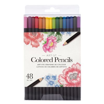 American Crafts Colored Pencil Set 48/Pkg-Assorted Colors Image 1
