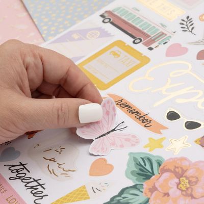 American Crafts Project Pad 12"X12" 24/Pkg-Round Trip Image 3