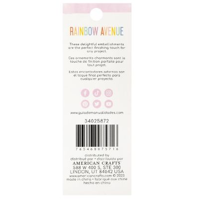 American Crafts Rainbow Avenue Bead Chains-4/Pkg Image 1