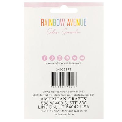 American Crafts Rainbow Avenue Tassels-6/Pkg Image 1