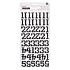 American Crafts&#8482; Thickers&#8482; 3D Black Glitter Number Stickers Image 1
