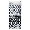 American Crafts&#8482; Thickers&#8482; 3D Root Beer Float Black Alphabet Stickers Image 1