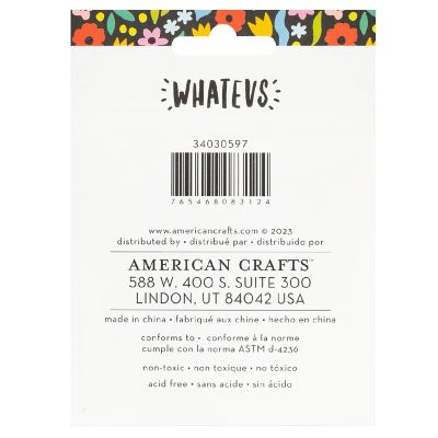American Crafts Whatevs Ink Pads-4/Pkg Image 1