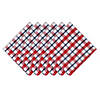 American Plaid Kitchen Textiles, 20X20", American Plaid, 6 Pieces Image 1
