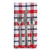 American Plaid Kitchen Textiles, 20X20", American Plaid, 6 Pieces Image 3