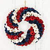 Americana Artificial Floral Wooden Wreath - 14.5" Image 2