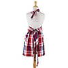 Americana Plaid Apron Image 1