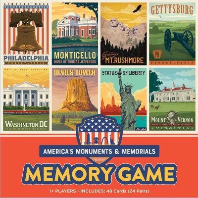 America's Monuments &amp; Memorials Memory Game Image 1
