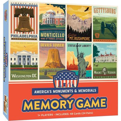 America's Monuments &amp; Memorials Memory Game Image 1