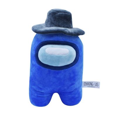 Among Us 7 Inch Plush  Blue Crewmate w/ Hat Image 1