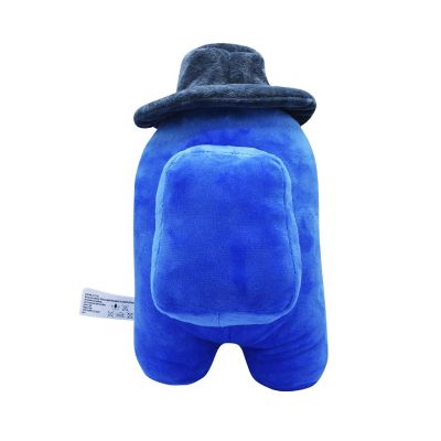 Among Us 7 Inch Plush  Blue Crewmate w/ Hat Image 2