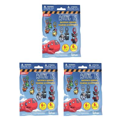 Among Us Series 2 Backpack Hanger  Set of 3 Image 1