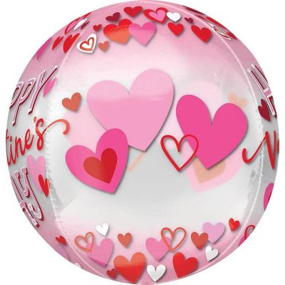 Anagram - Multicolour - 3D Foil Heart Balloon Image 2