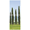 Ancient Greek Garden Cypress Scene Setter Background - 2 Pc. Image 1