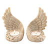 Angel Wings Tealight Set 3X3X4.75" Image 1