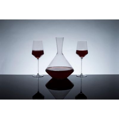 Angled Crystal Wine Decanter Image 1