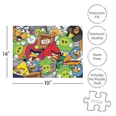 Angry Birds Collage 500 Piece Jigsaw Puzzle Image 3