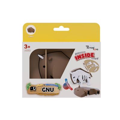 Animal Gnu Magnetic Puzzle Toy Image 1
