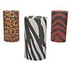 Animal Print Plastic Lantern Luminary Wraps - 12 Pc. Image 1