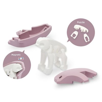 Animal Sloth Magnetic Puzzle Toy Image 2