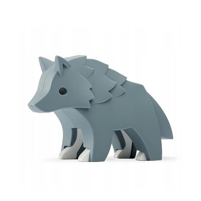 Animal Wolf Magnetic Puzzle Toy Image 1