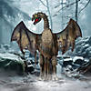 Animated 7 Ft  Dark Forest Dragon Image 1