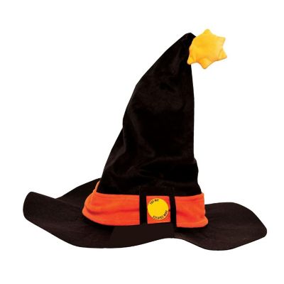Animated Witch Hat Adult Costume Accessory Image 1