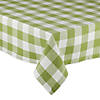 Antique Green Buffalo Check Tablecloth 60X120" Image 1