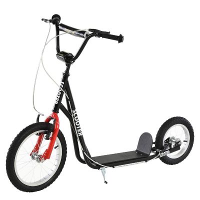 Aosom Kick Scooter w/ Front and Rear Dual Brakes 5yr+ Image 1