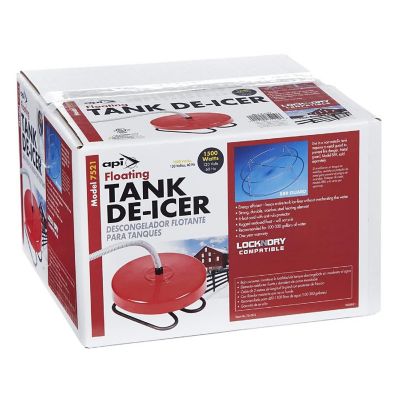 API 1500W Floating Tank De-Icer with 6ft Power Cord Image 2