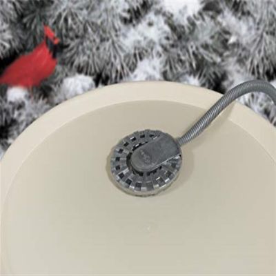 API 250W Bird Bath De-Icer with Aluminum Base, Silver Image 1