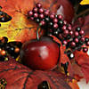 Apple and Berry Maple Leaf Twig Artificial Wreath  22-Inch Image 2
