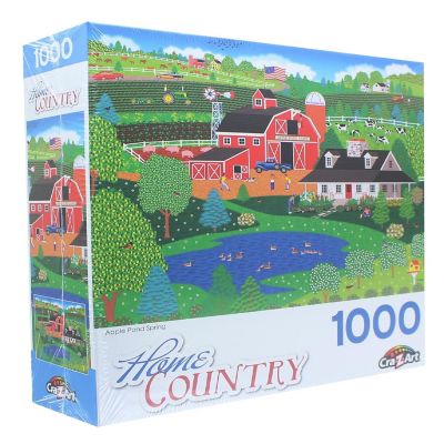 Apple Pond Spring 1000 Piece Jigsaw Puzzle Image 1