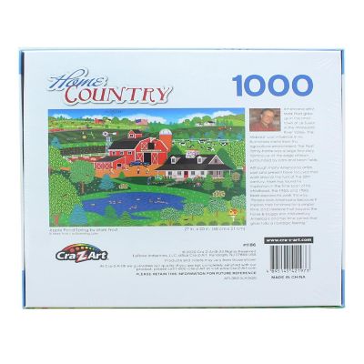 Apple Pond Spring 1000 Piece Jigsaw Puzzle Image 2