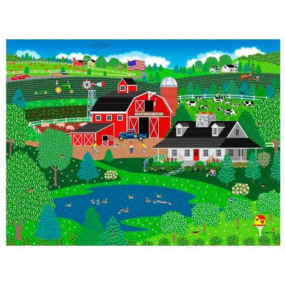 Apple Pond Spring 300 Piece Jigsaw Puzzle Image 1