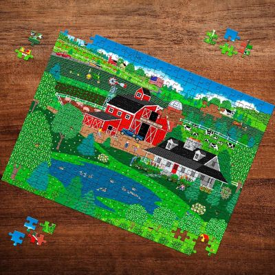 Apple Pond Spring 300 Piece Jigsaw Puzzle Image 2