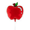 Apple-Shaped 18" Mylar Balloons - 3 Pc. Image 1