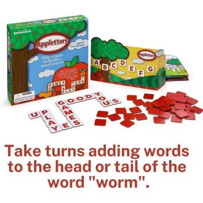 Appletters: Race to Build A Word Worm in This Board Game for Kids Image 2