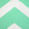 Aqua Chevron Chef Apron Image 4