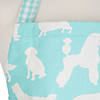 Aqua Dog Print Chef Apron Image 2