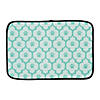 Aqua Lattice Paw Pet Mat Image 1