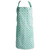 Aqua Lattice Print 2-Pocket Apron Image 1