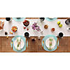 Aqua Round Pvc Doubleframe Placemat 6 Piece Image 3