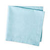 Aqua Solid Chambray Napkin (Set Of 6) Image 3