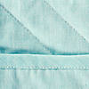 Aqua Solid Chambray Potholder (Set Of 2) Image 4