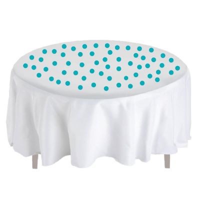 Aqua Turquoise Confetti 180-Pack Image 2